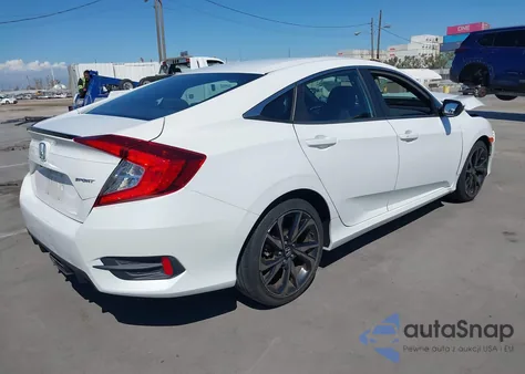 2019 Honda Civic Sport from USA, damaged, VIN 2HGFC2F88KH581273
